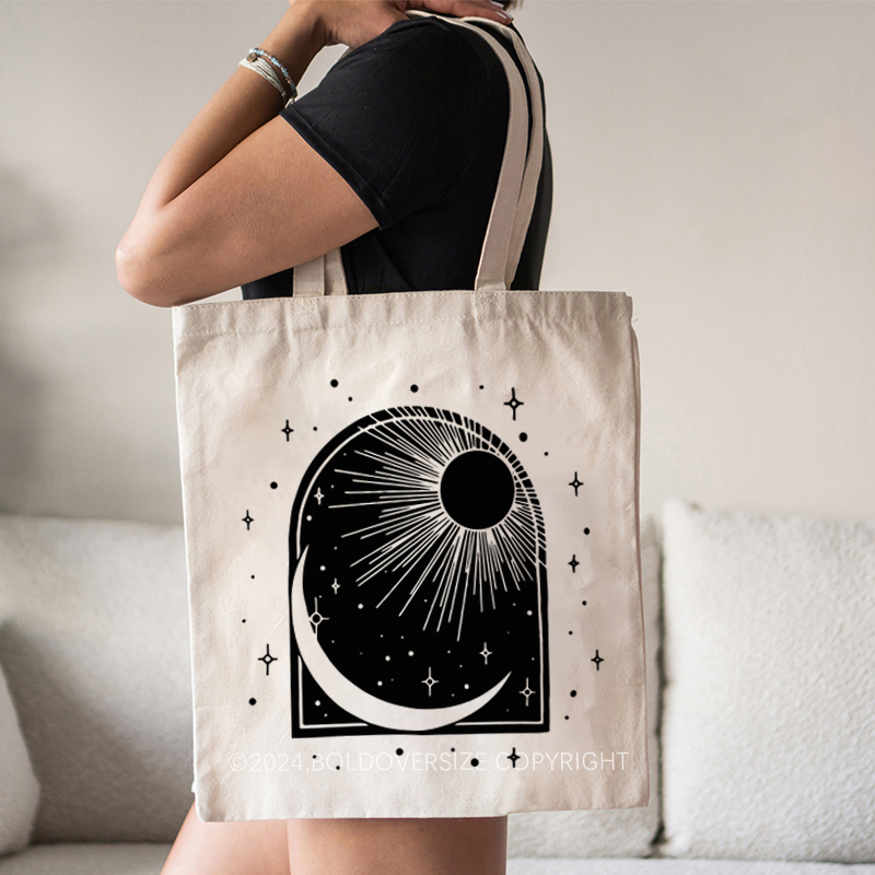 Vintage Dawn & Dusk Tote Bag