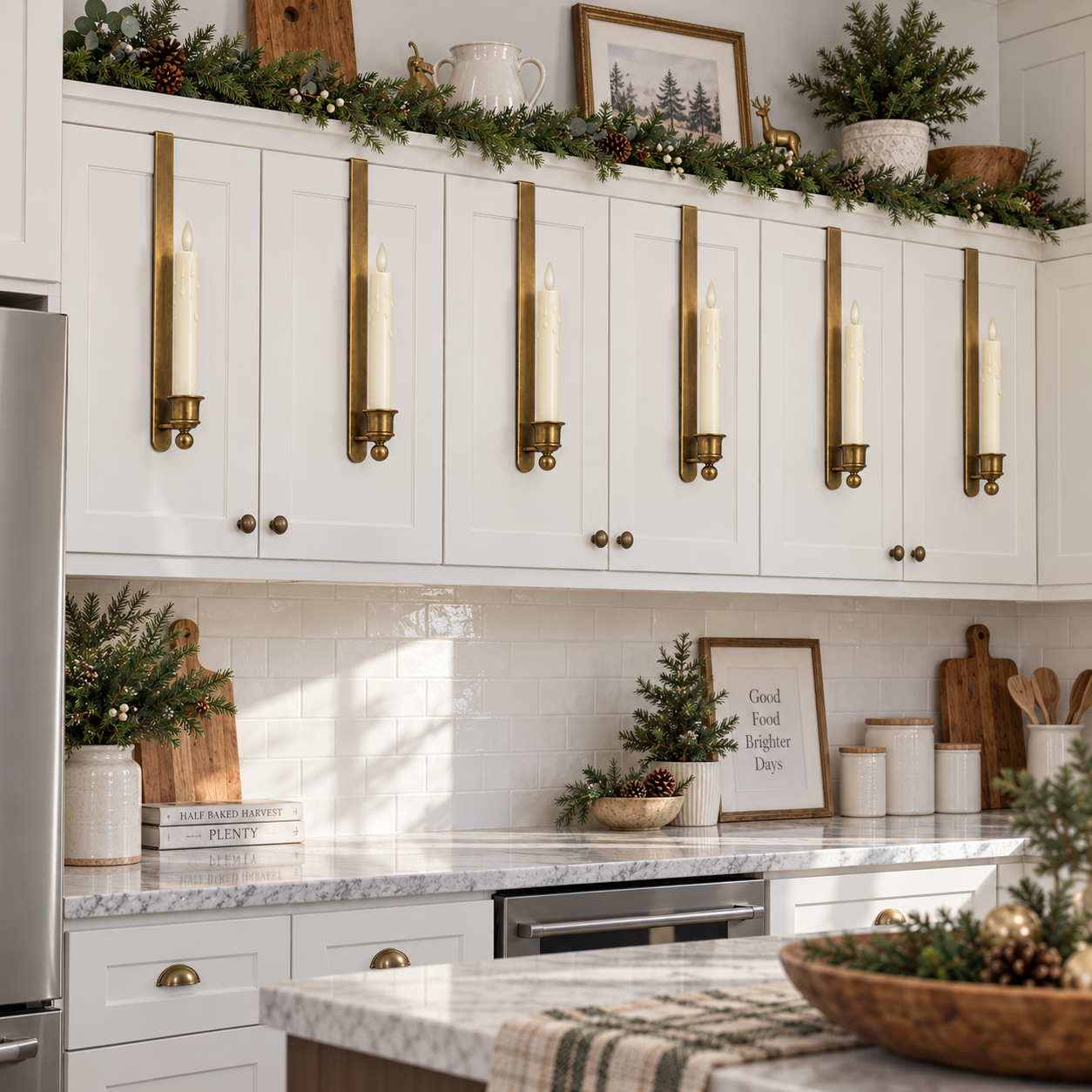 Clip-On Cabinet Candle