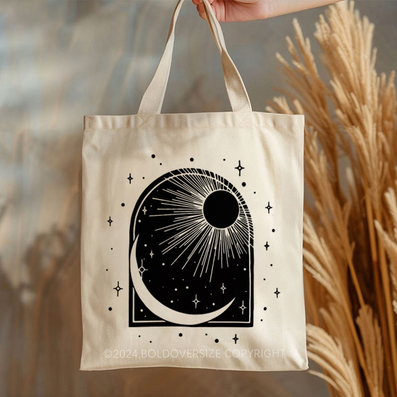 Vintage Dawn & Dusk Tote Bag