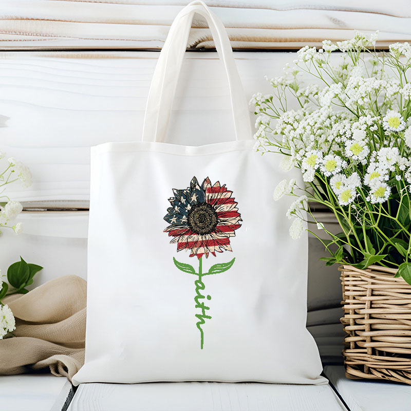 Vintage Faith Tote Bag