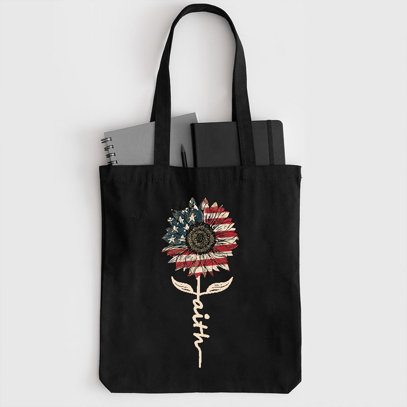Vintage Faith Tote Bag