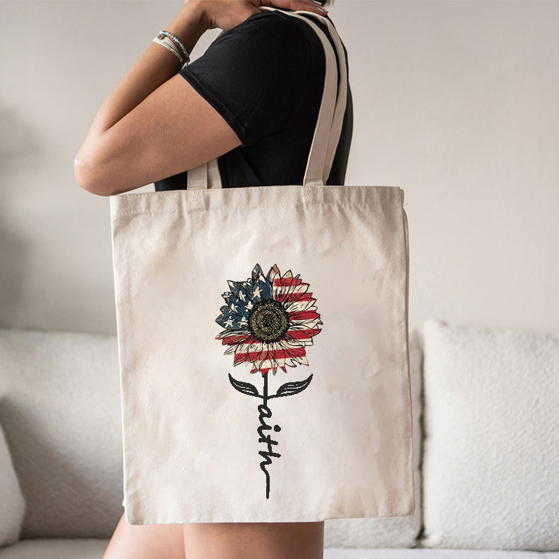 Vintage Faith Tote Bag