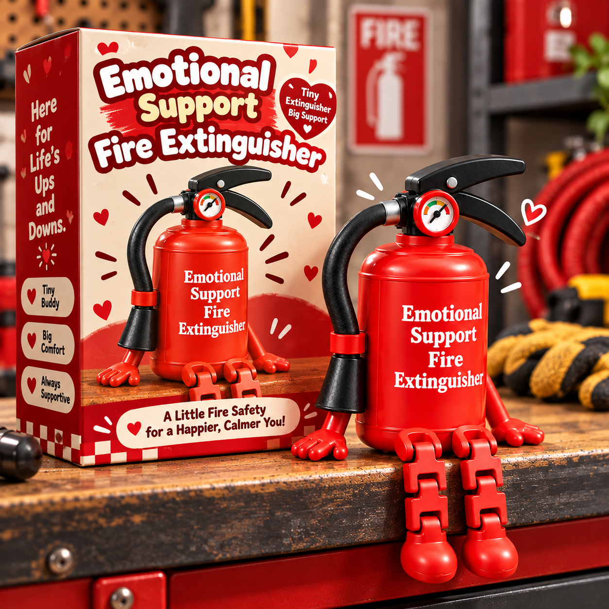 🔥BUY 3 GET 1 FREE(Add 4 to your cart)-Emotional Support Desk Buddies™ – Funny Desk Decor & Unique Gifts for Coworkers