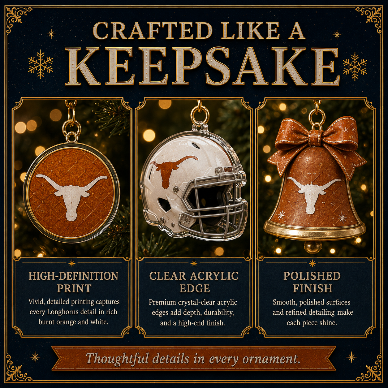 🎄 Hook ’Em! Football Christmas Advent Calendar