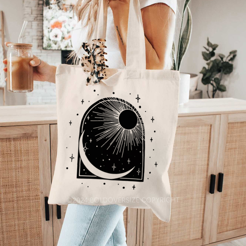 Vintage Dawn & Dusk Tote Bag