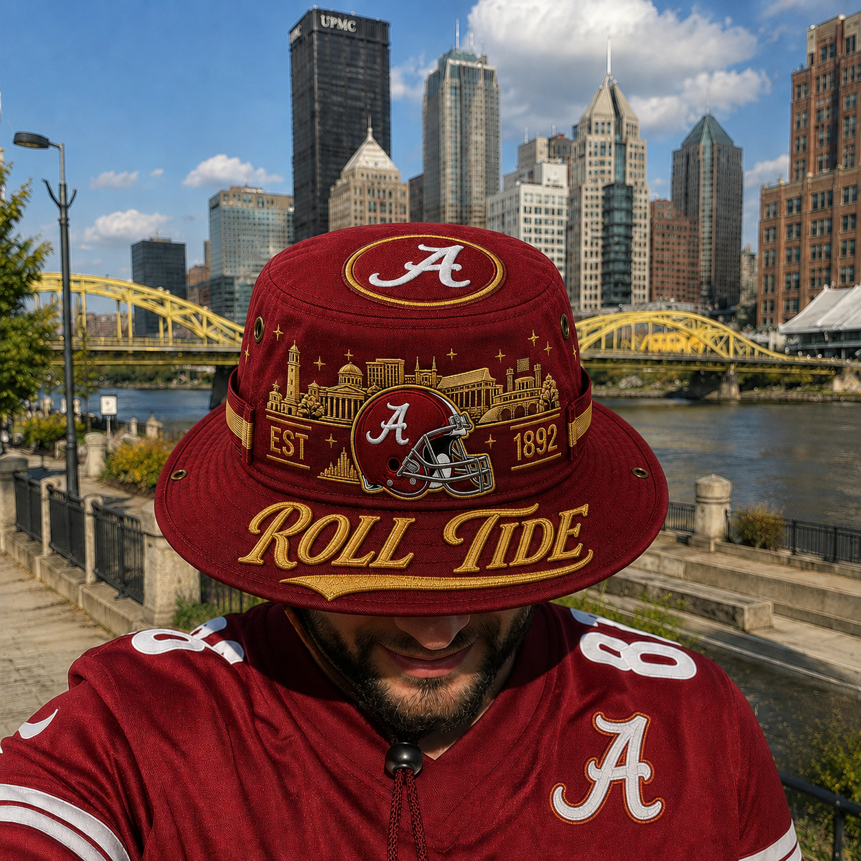 🔥🇺🇸 Last Day Promo: 49% OFF 🏈 ROLL TIDE Football Heritage Boonie Hat