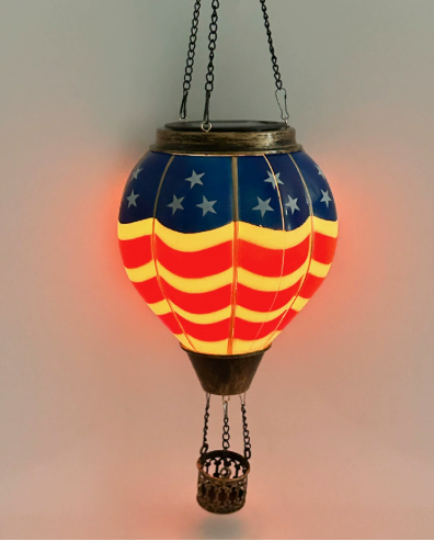 250th Anniversary Solar Hot Air Balloon Lantern