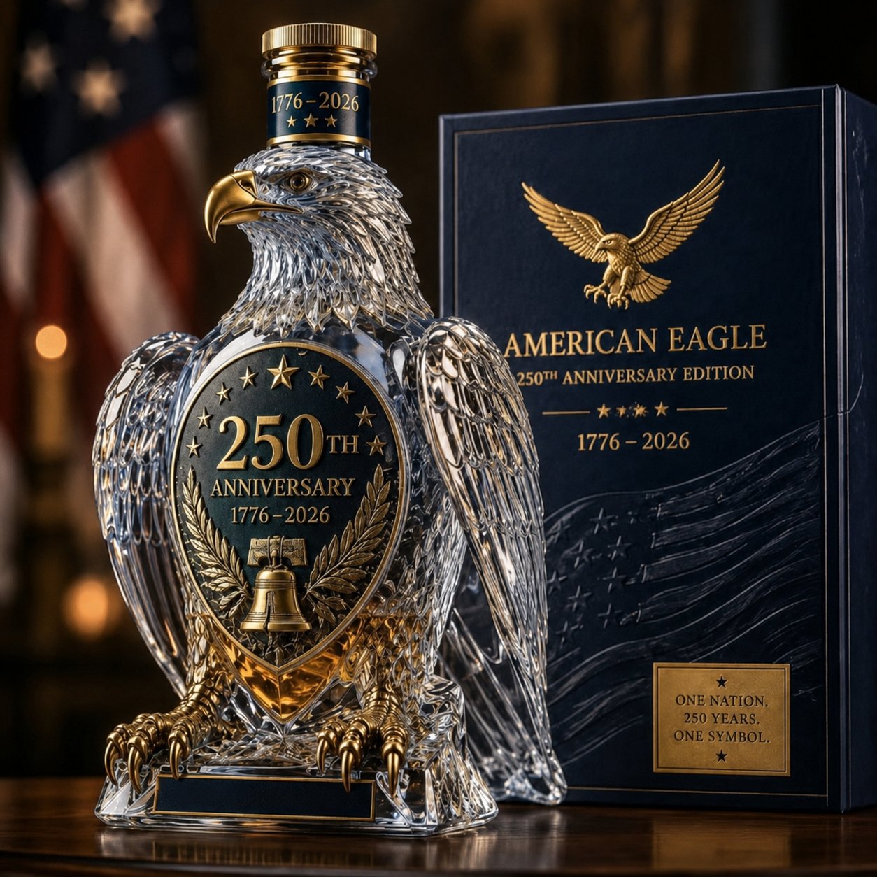 🦅 American Eagle 250th Anniversary Commemorative Bottle