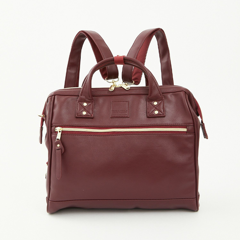 Multicolor Teacher Name Leather Backpack