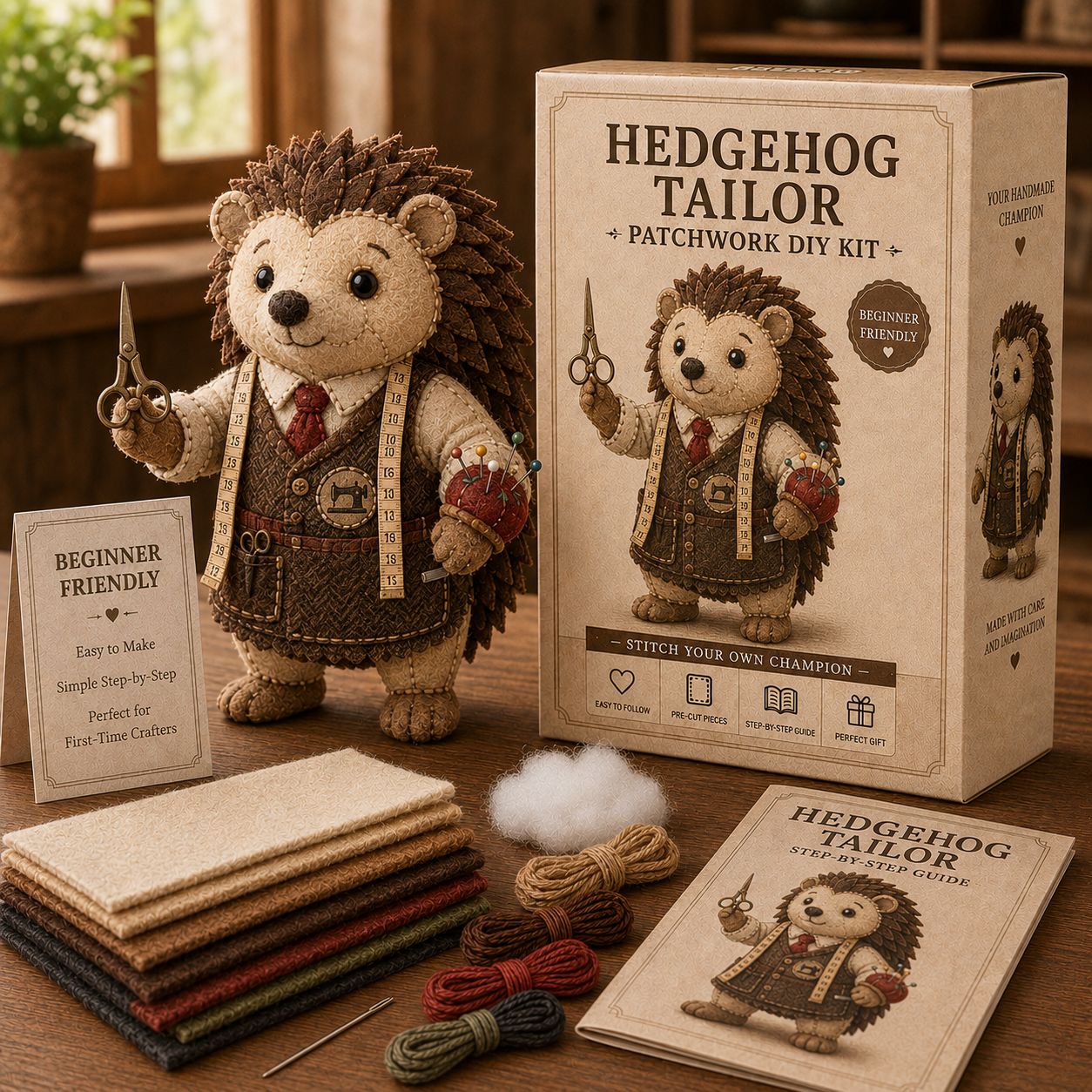 🧵Patchwork Adventure DIY Kit | DIY Character Set