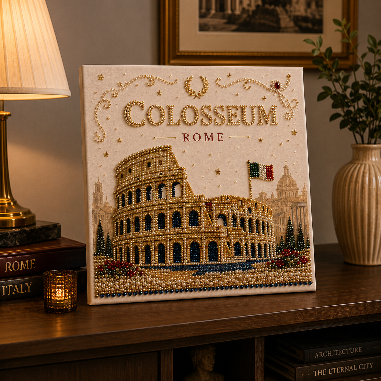 🌍 World Landmark DIY Bead Art Kit