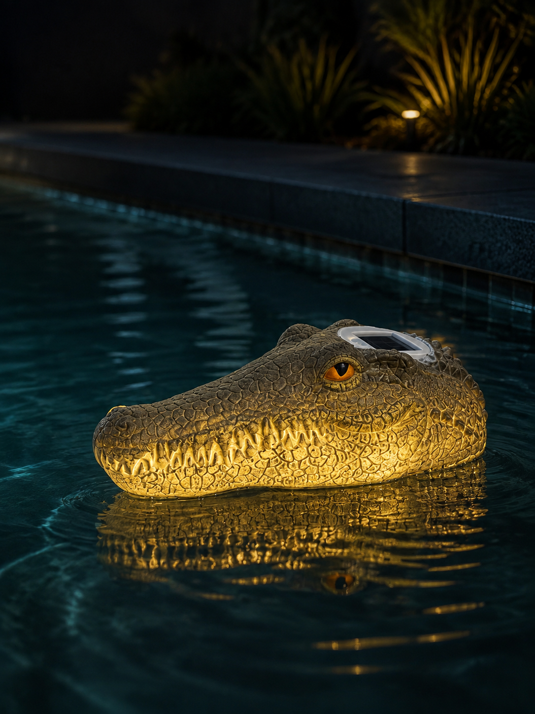 Floating Solar Pond Animal Light