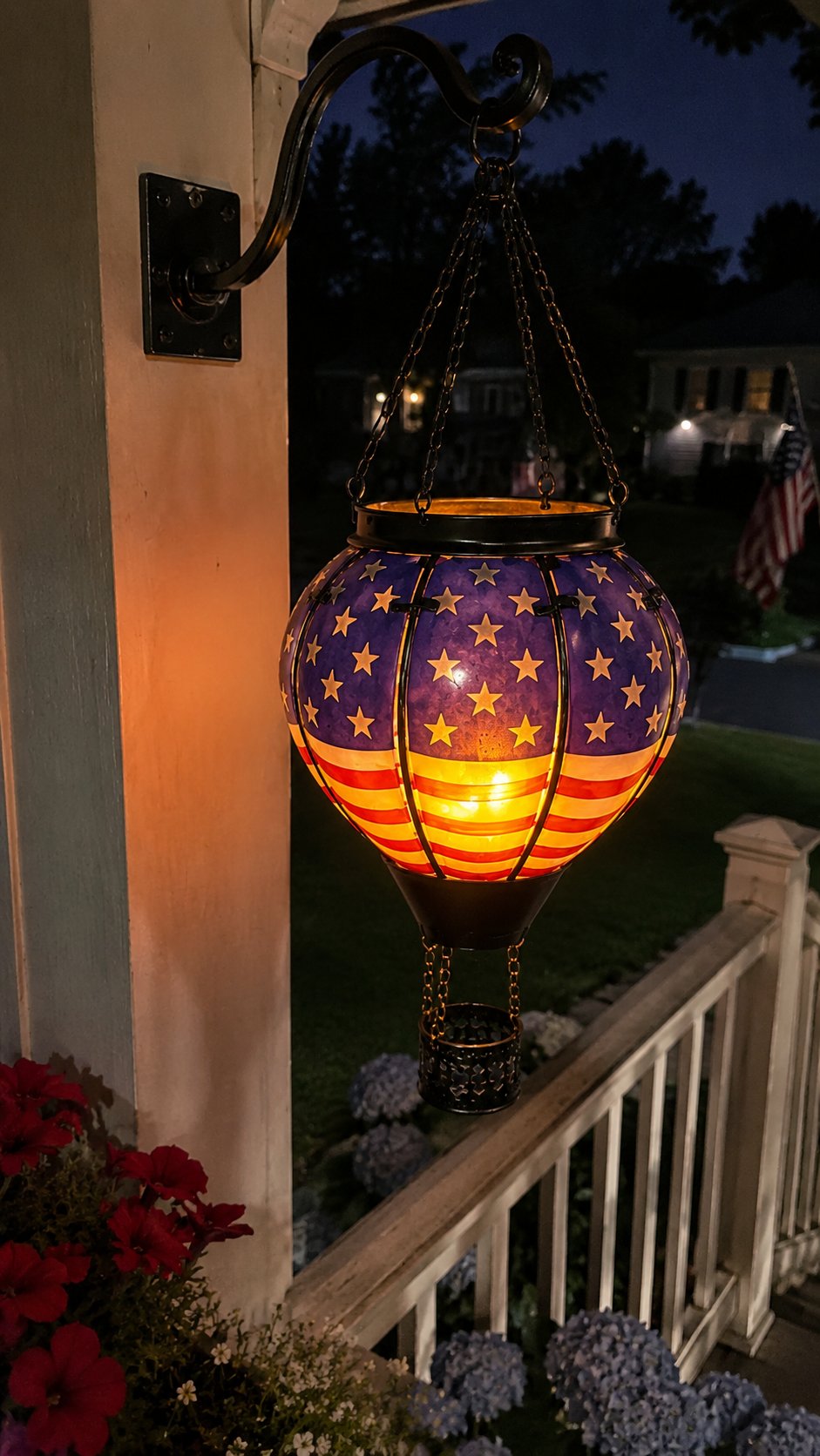 250th Anniversary Solar Hot Air Balloon Lantern