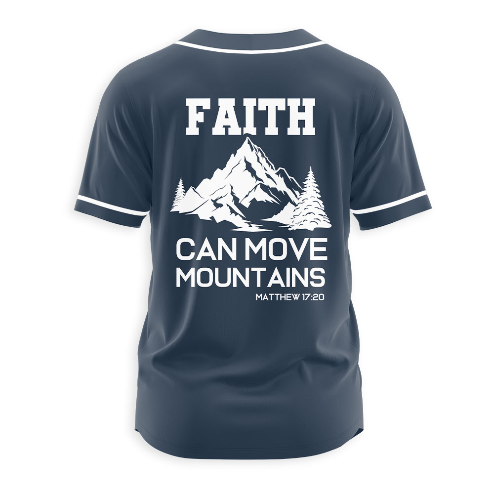 Don't Stop Praying Christian Baseball Jersey