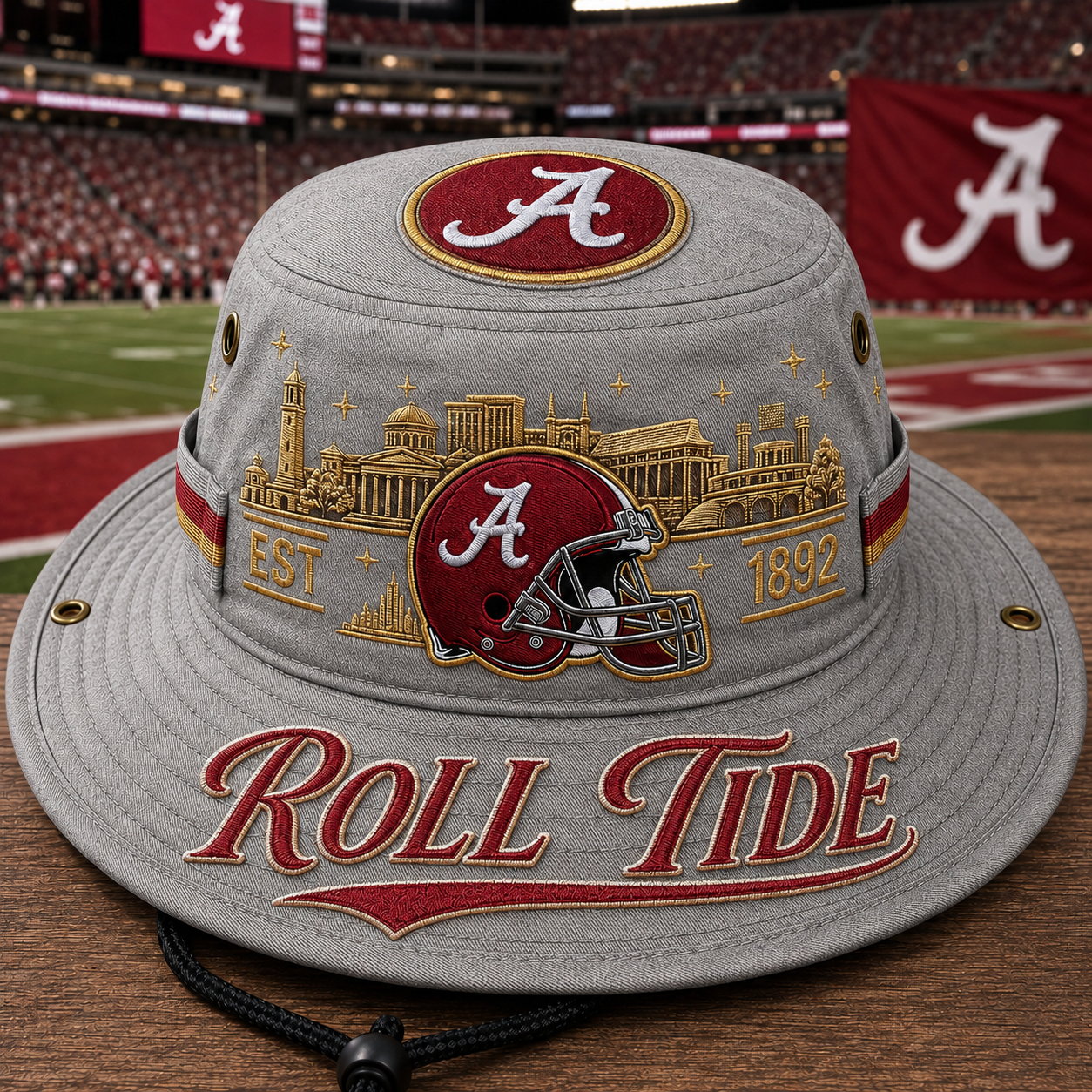 🔥🇺🇸 Last Day Promo: 49% OFF 🏈 ROLL TIDE Football Heritage Boonie Hat