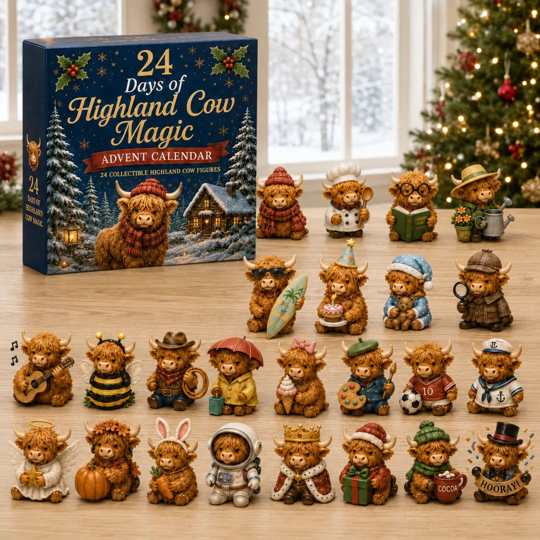 🐮 24 Days of Highland Cow Advent Calendar