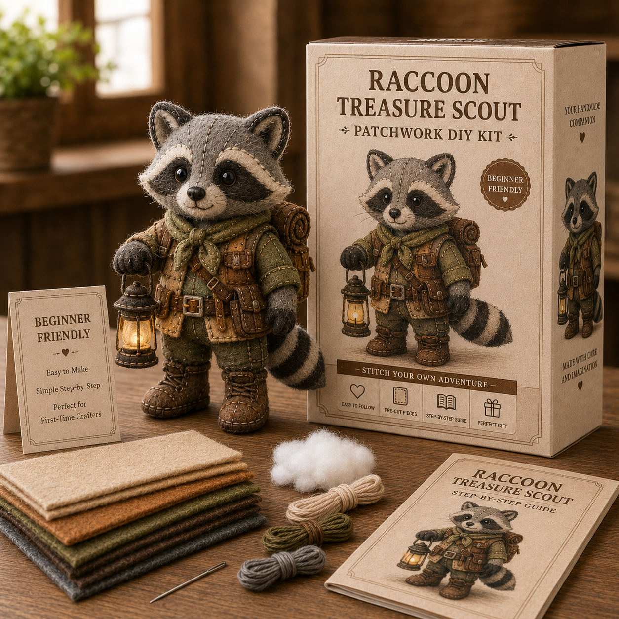 🧵Patchwork Adventure DIY Kit | DIY Character Set