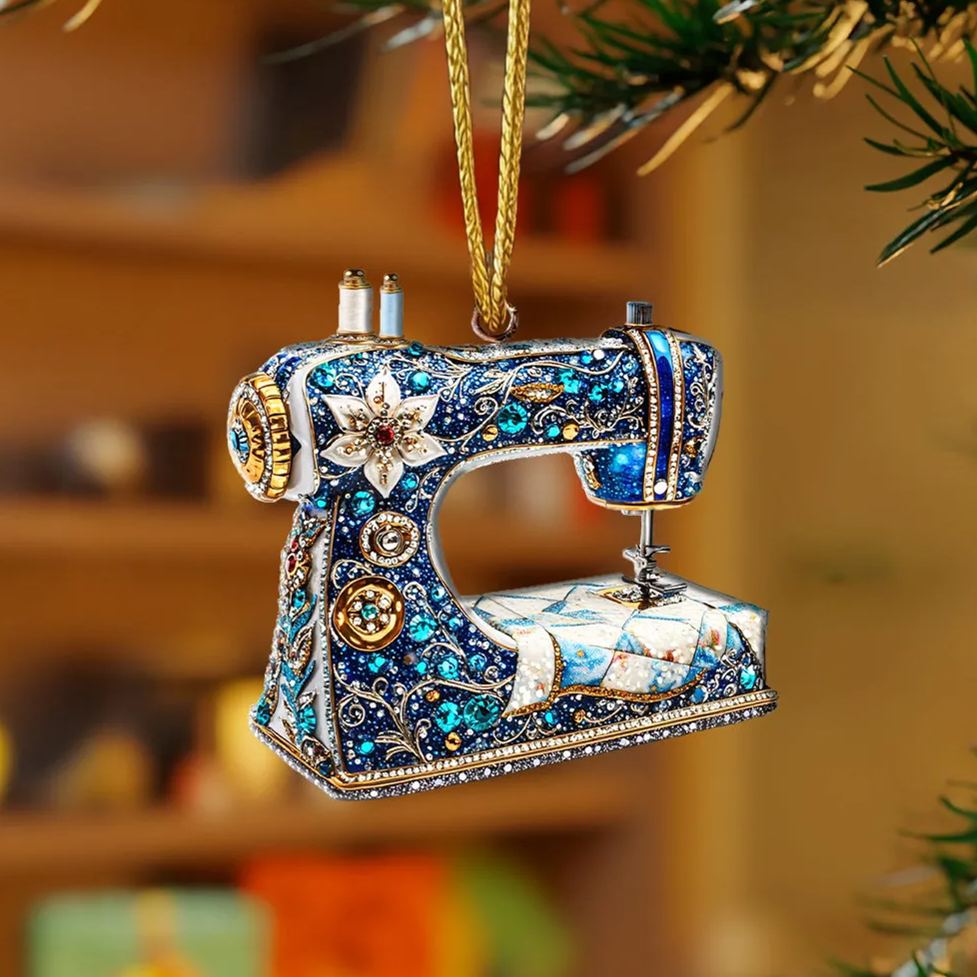Diamond Sparkle Sewing Ornaments-Giftshomie