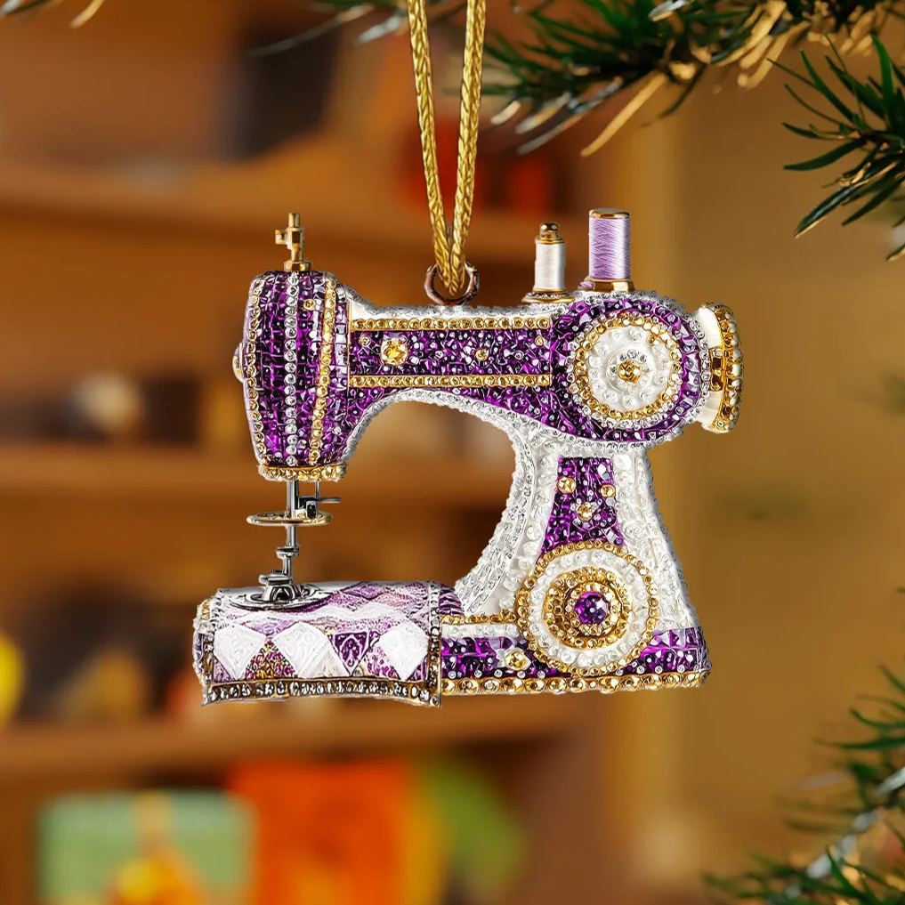 Diamond Sparkle Sewing Ornaments-Giftshomie