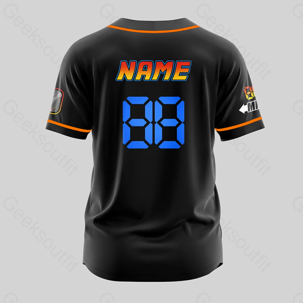 Personalized Back to the Future Baseball Jersey
