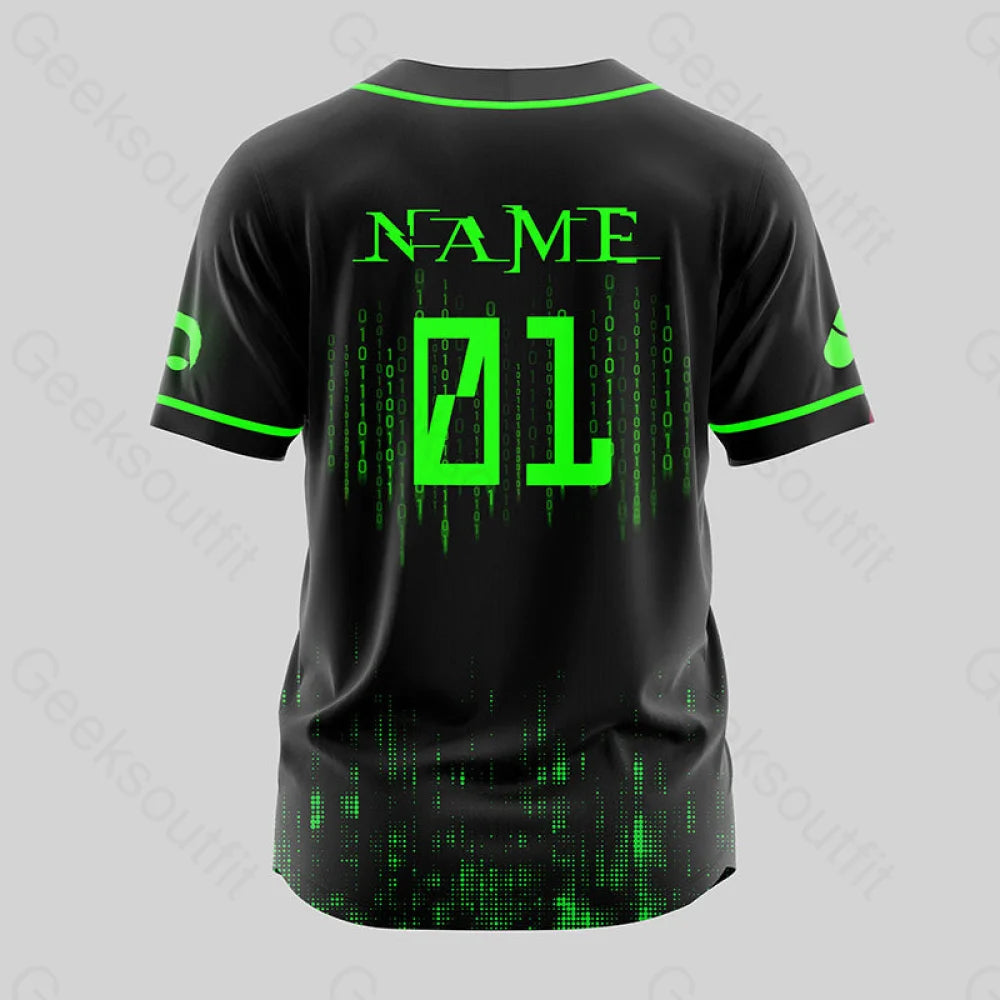 Personalized The Matrix Baseball Jersey