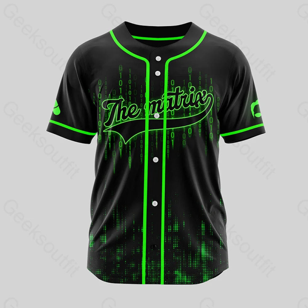 Personalized The Matrix Baseball Jersey