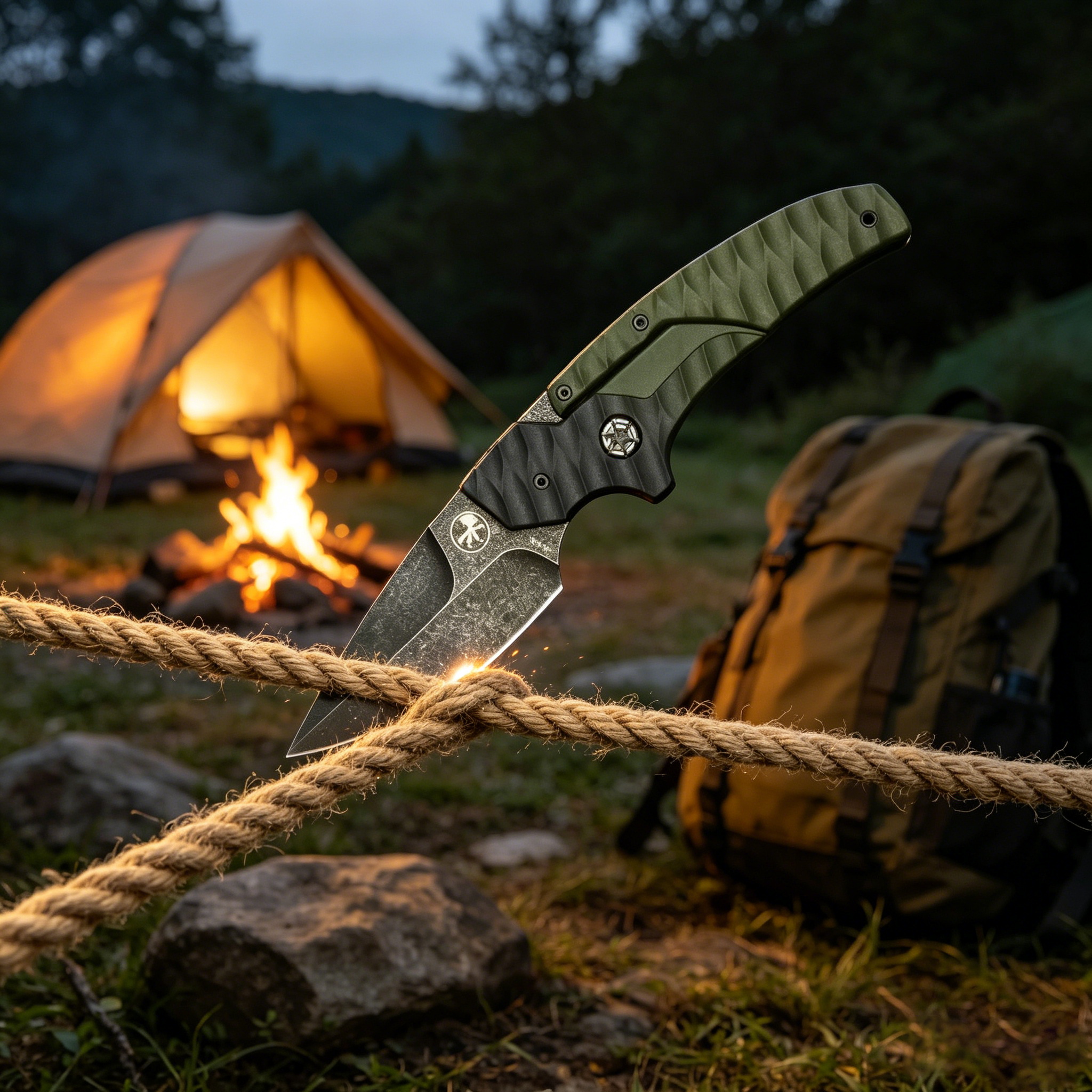 Microtechnology folding knife
