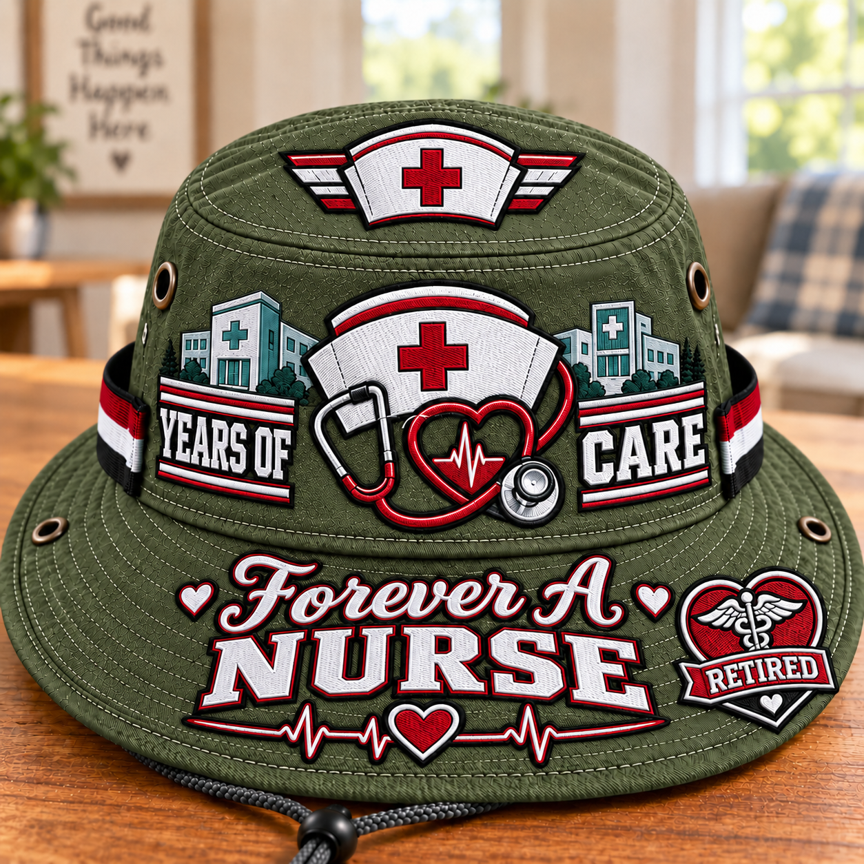 🩺 Forever A Nurse Boonie Hat