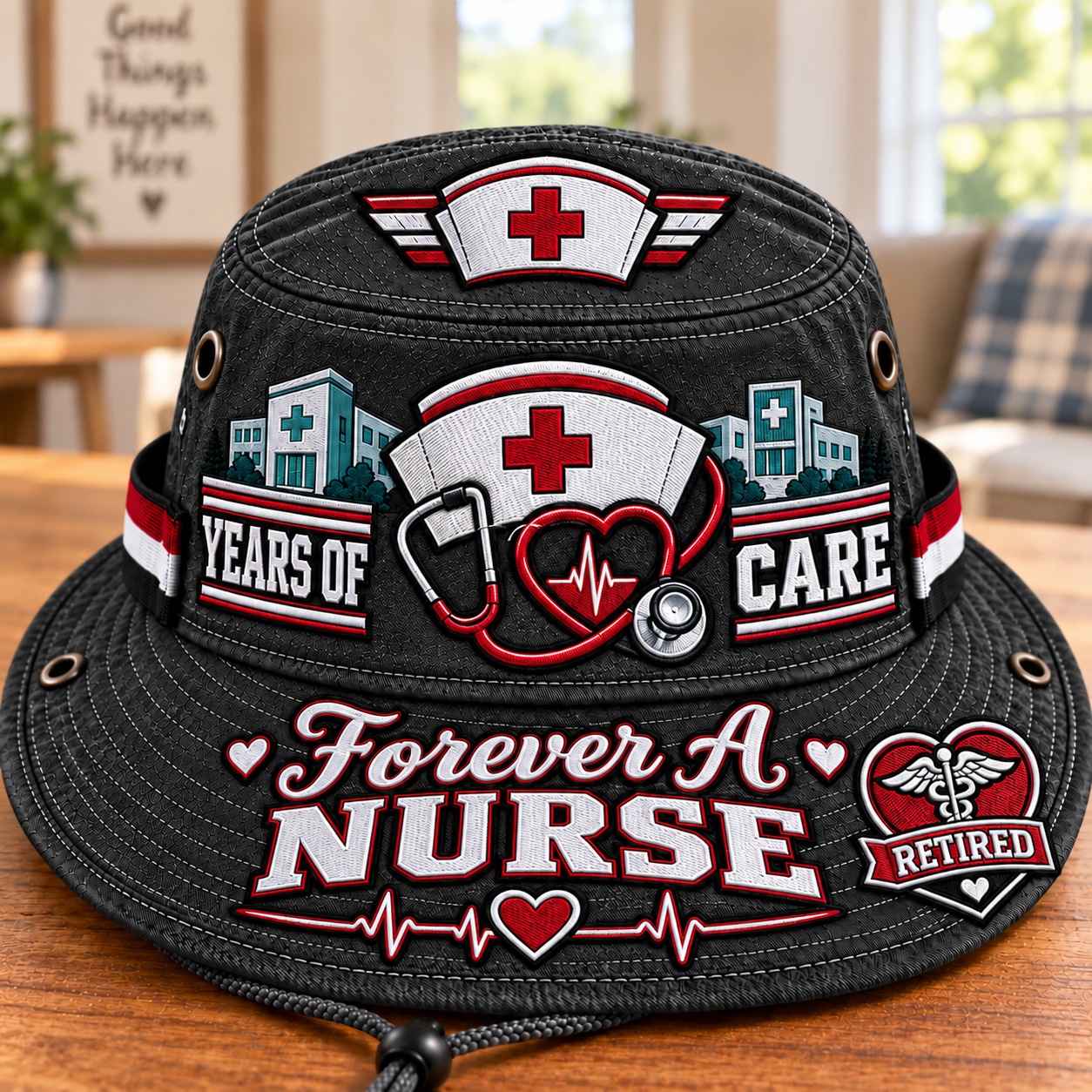 🩺 Forever A Nurse Boonie Hat
