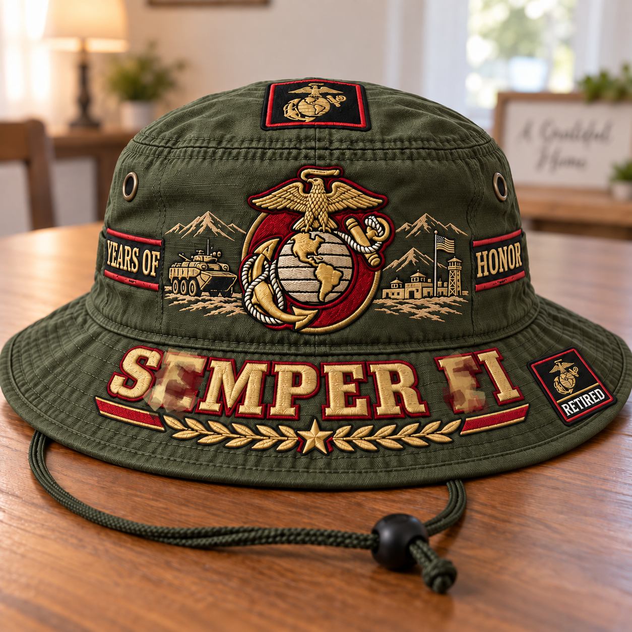 🦅 Retired Marine Boonie Hat
