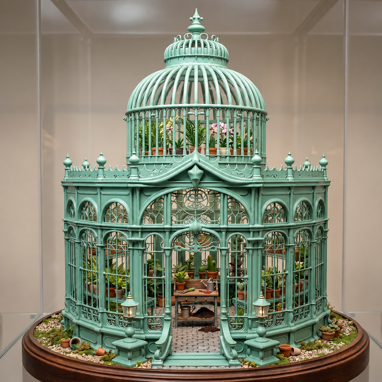🏛️Last Day 60% OFF - Victorian Conservatory Gazebo Architectural Model