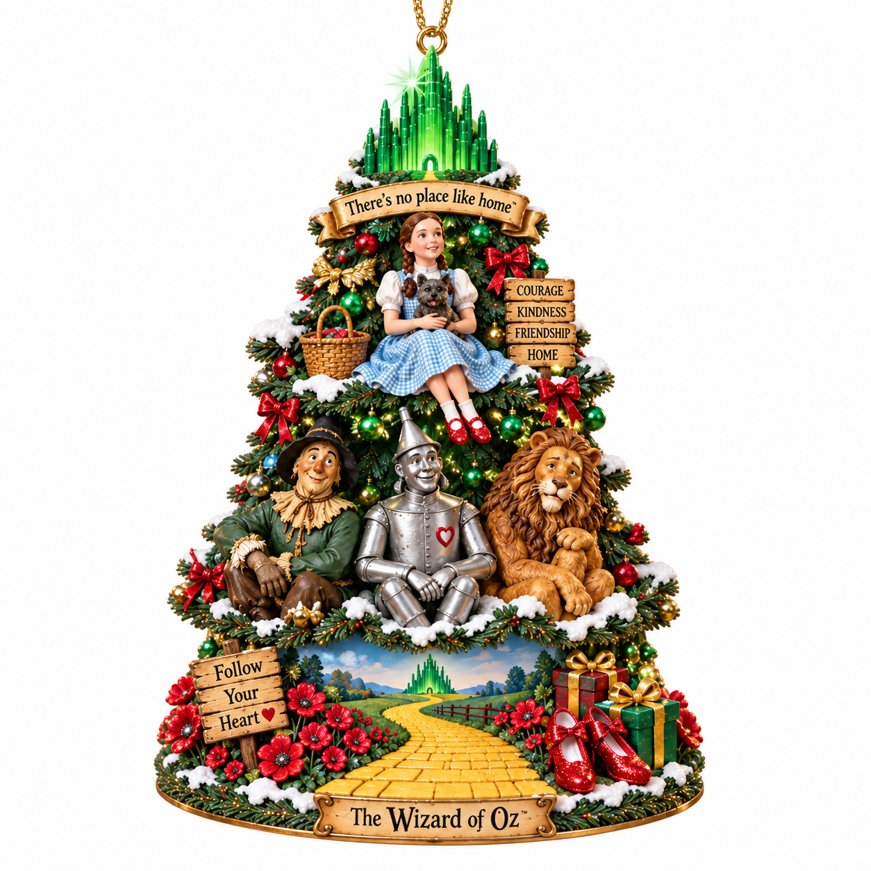 Wizard of Oz Christmas Tree Ornament