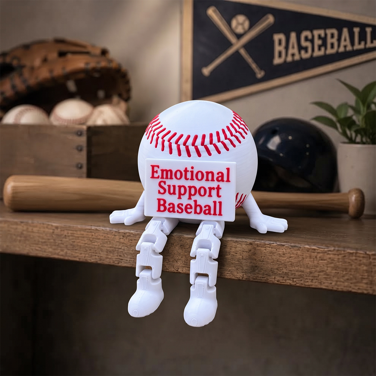 ⚾Last Day 60% OFF - Emotional Support Baseball Buddy