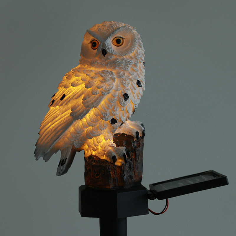 Waterproof Solar Owl Light LED Pathway Light for Lawn, Garden & Outdoor Decor