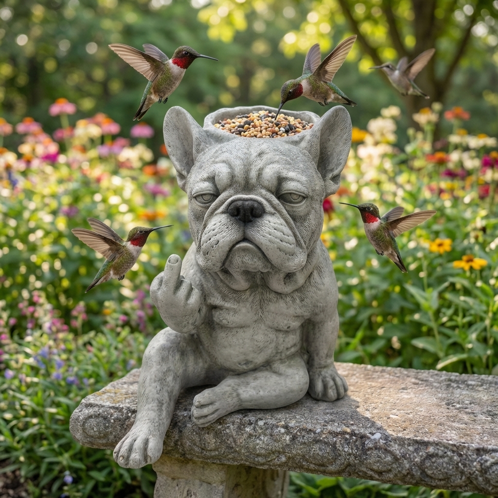 Funny French Bulldog Planter Your Plants Just Got Attitude