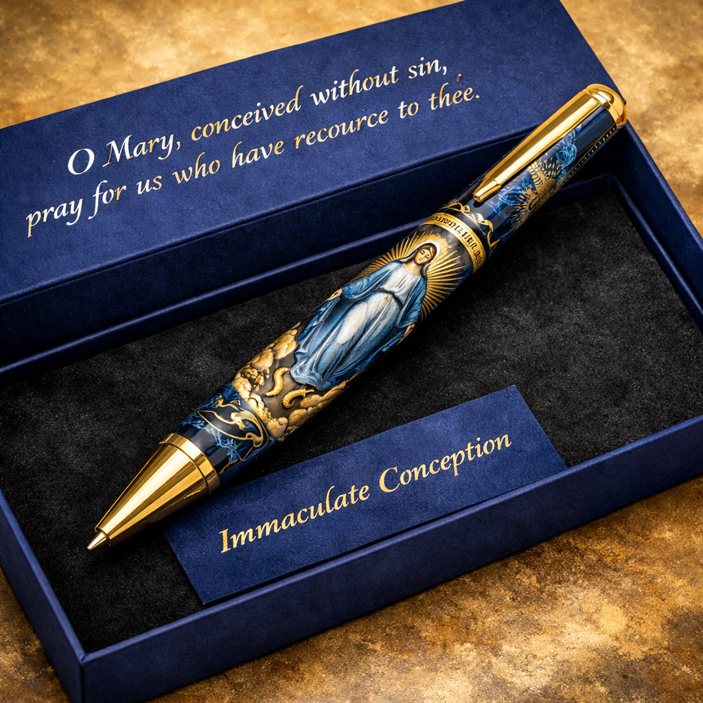  Immaculate Conception Faith Pen â€” A Gift of Grace & Devotion
