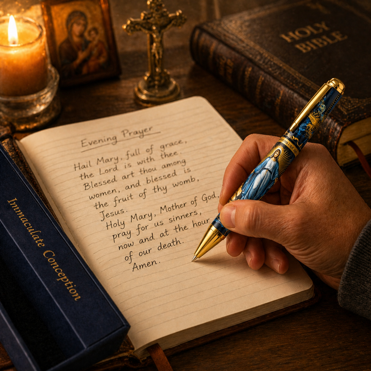  Immaculate Conception Faith Pen â€” A Gift of Grace & Devotion