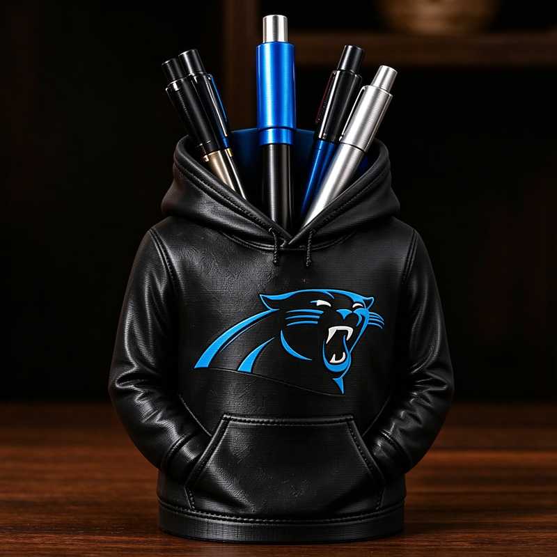 3D Printed Football Hoodie Pen Holder | Team Desk Organizer - MySpotifyGlass