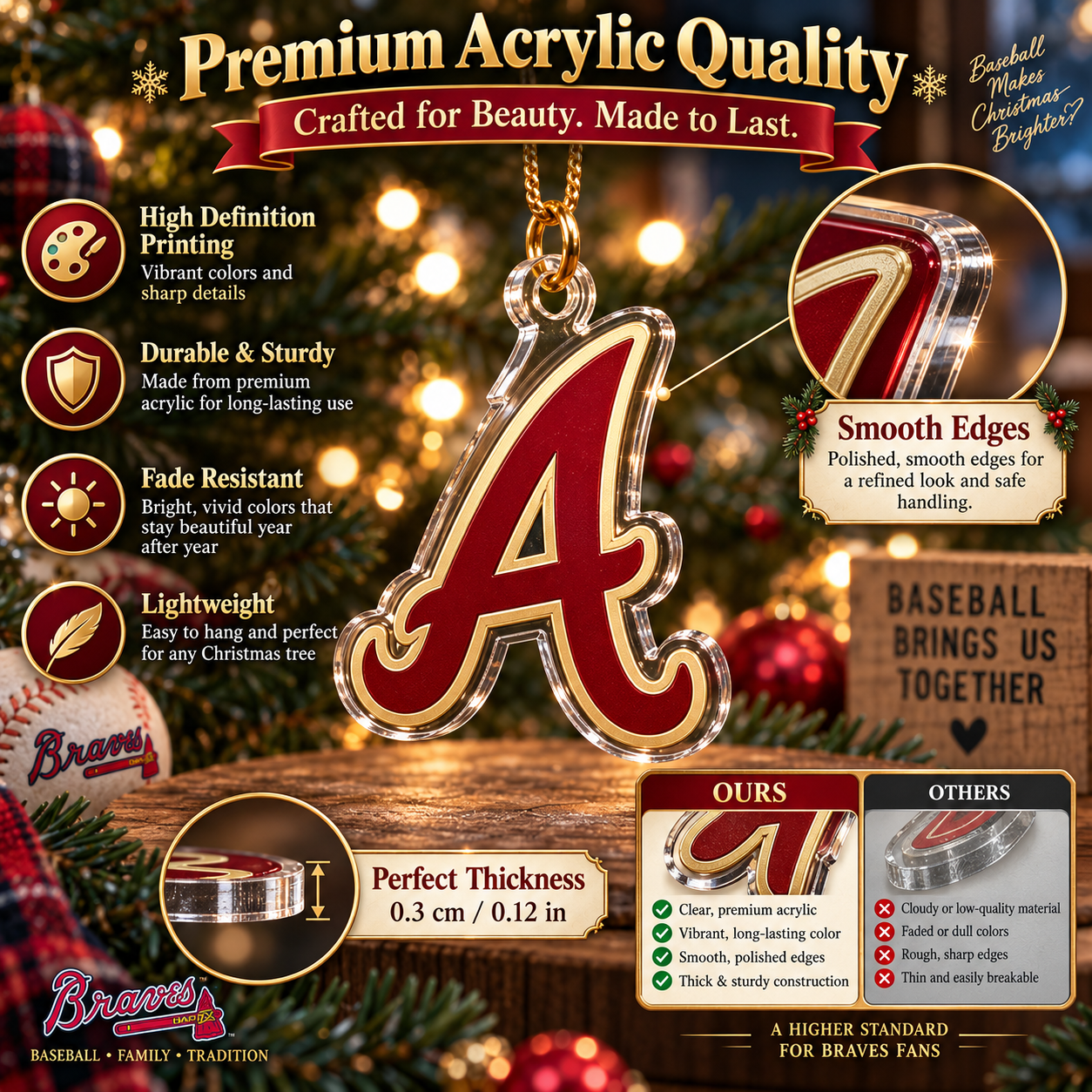 🎄 Chop On! Baseball Christmas Advent Calendar