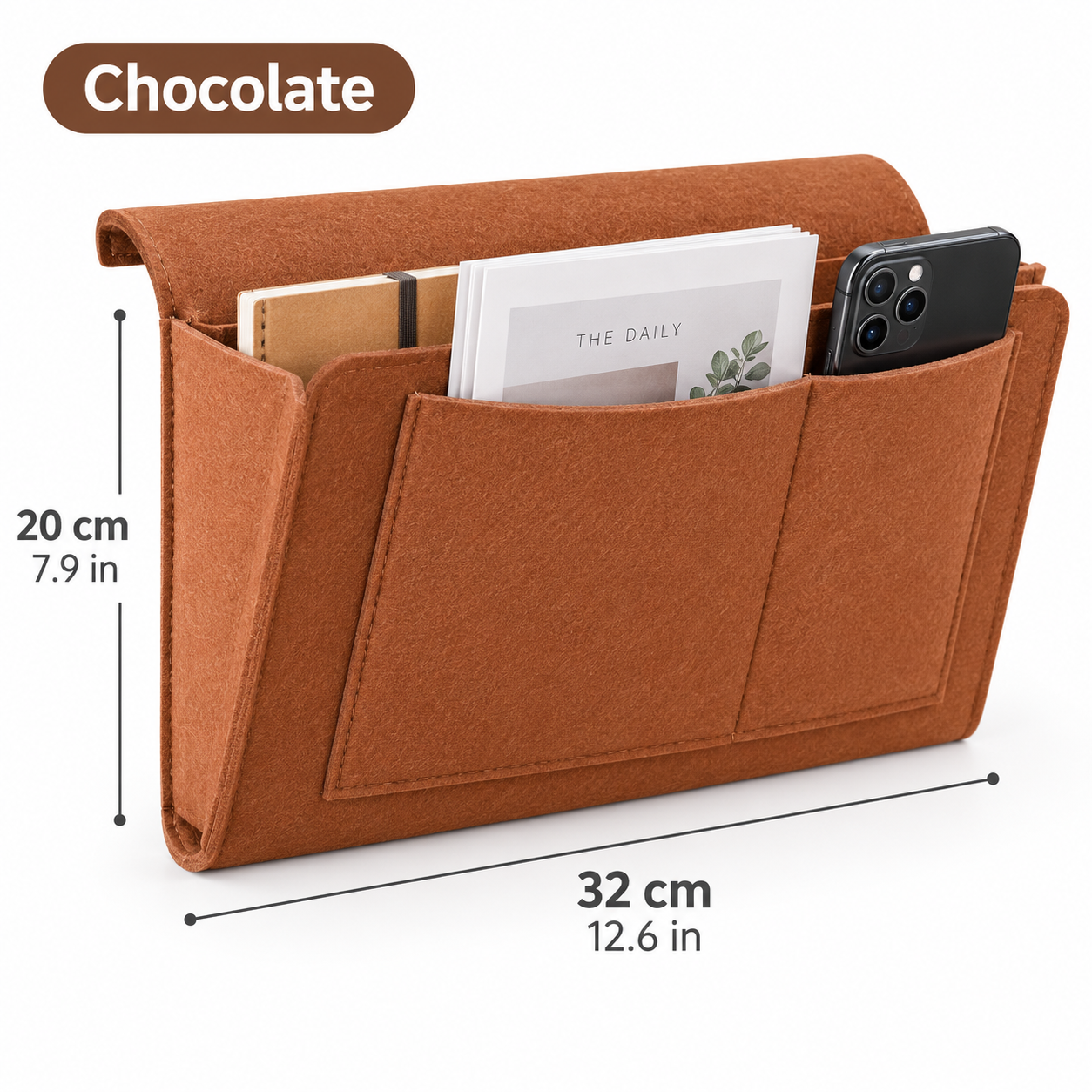 Last Day Sale — Up to 70% OFF | Bedside Hanging Organizer – Keep Essentials Within Reach