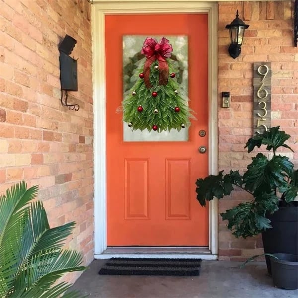Handmade Christmas Tree Wreath for Front Door(📦Buy 2 Free Shipping)