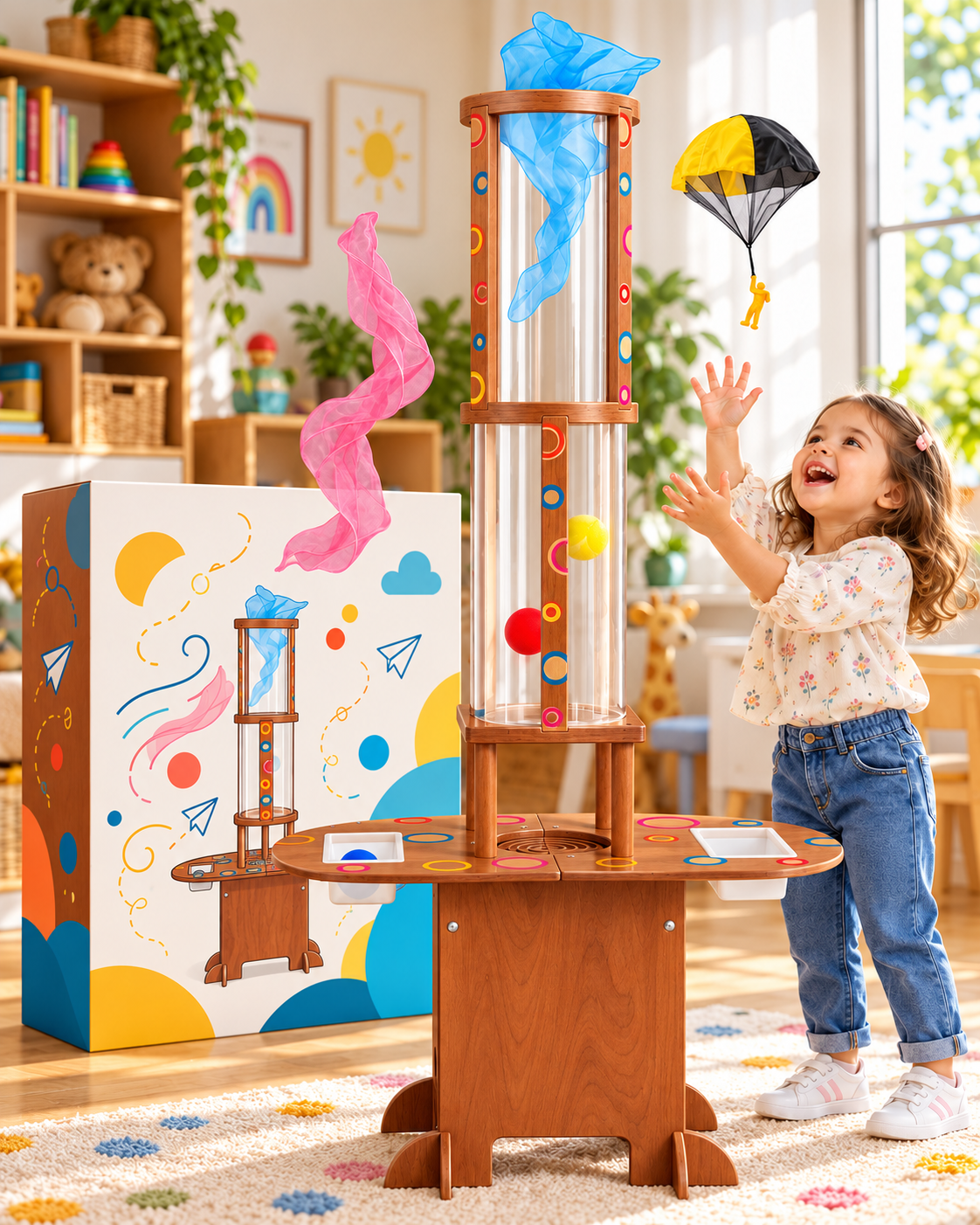Wind Tunnel Science Toy