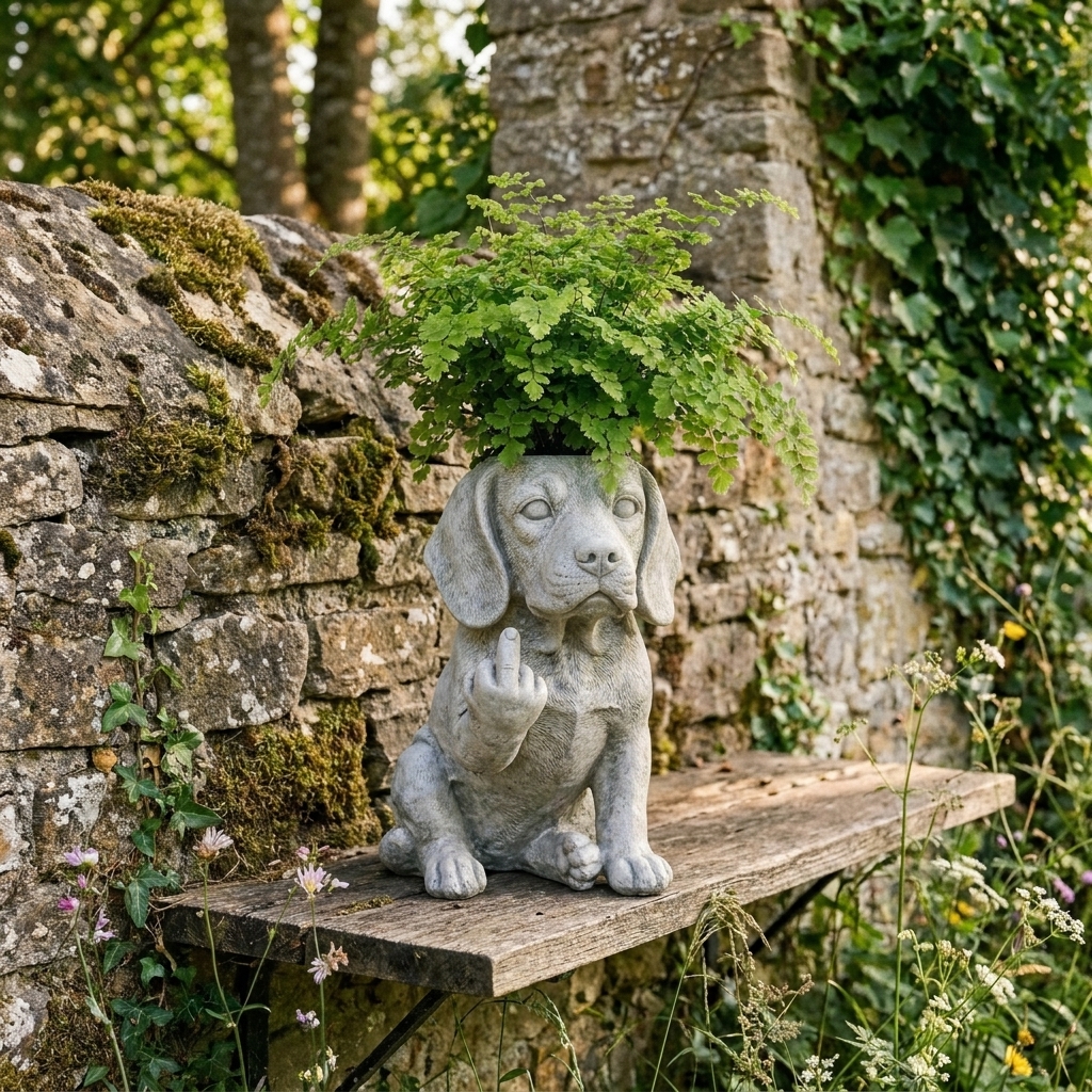 Beagle Planter Instantly Infuse Your Plants with Personality