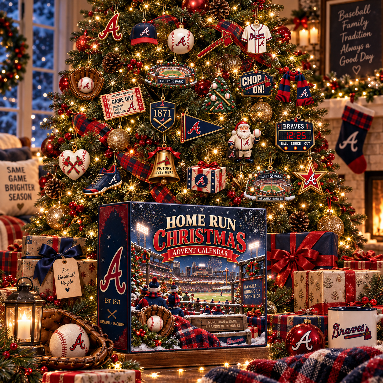 🎄 Chop On! Baseball Christmas Advent Calendar