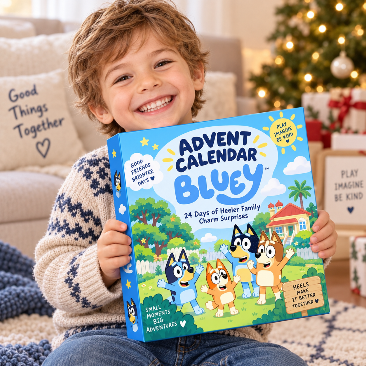 Bluey 24-Day Charm Bracelet Advent Calendar