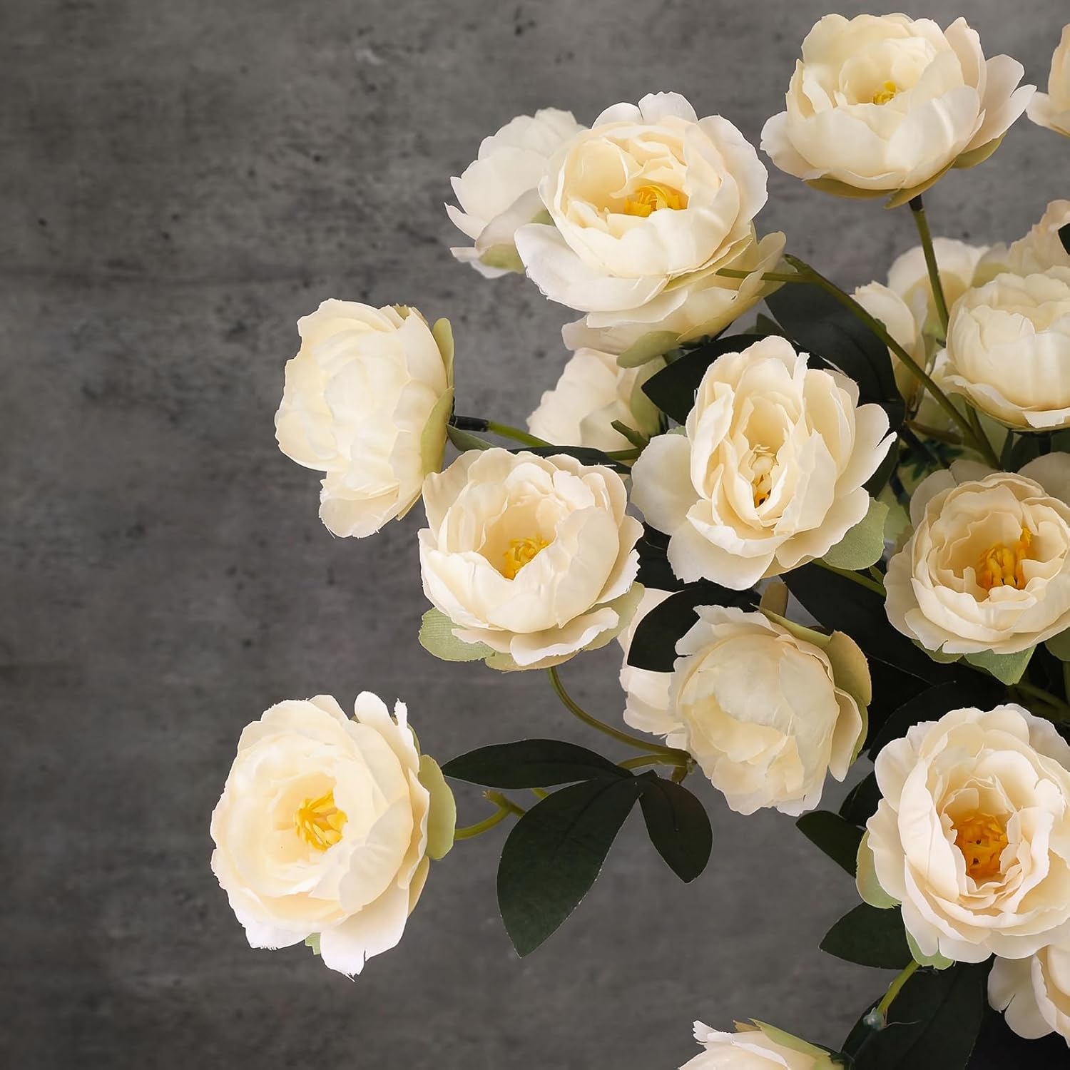 Artificial Peony Stems for Vase Styling Set of 3