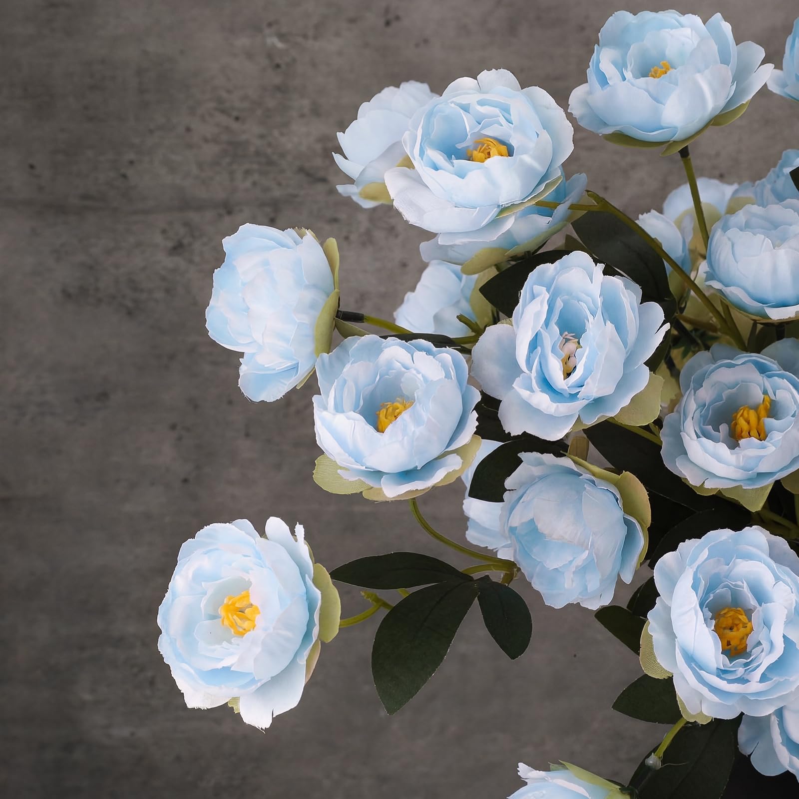 Artificial Peony Stems for Vase Styling Set of 3