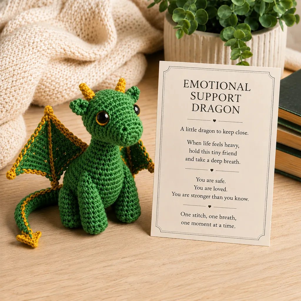 Emotional Support Dragon Pocket Buddy