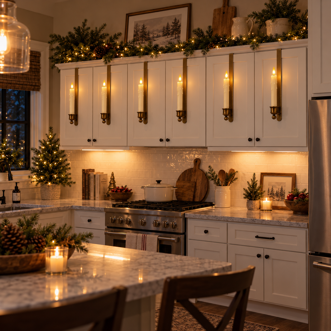 Clip-On Cabinet Candle