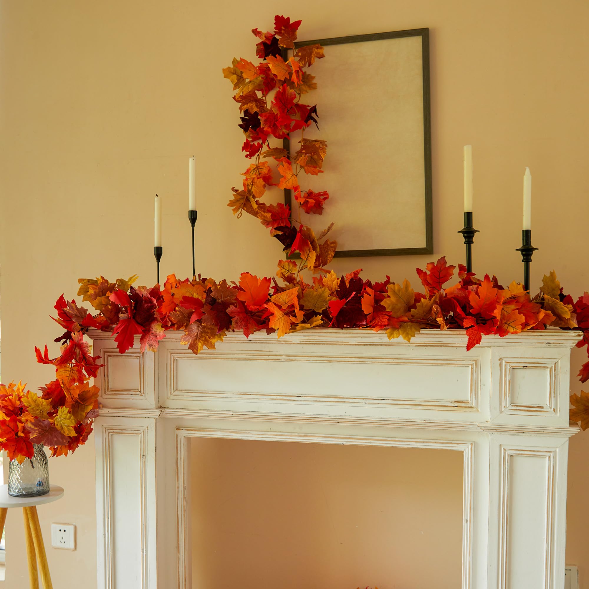 Hot Sale 60% OFF - Artificial Maple Leaf Autumn Garland